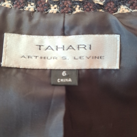 Tahari Houndstooth Blazer - Picture 4 of 11